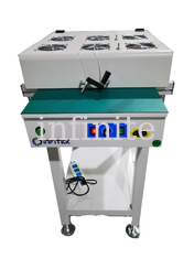 PLC Control SMT Conveyor ESD Rubber Customized PCB Assembly Equipment After Reflow Oven