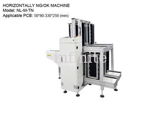 Horizontally NG/OK Machine , NG And OK Board Handling Equipment For M Size PCB