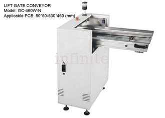 SMT Line Lift Gate Conveyor SMEMA Compatible With Safety Sensor