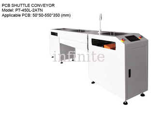 Round Belt PCB Shuttle Conveyor For 50*50mm - 550*350mm PCB