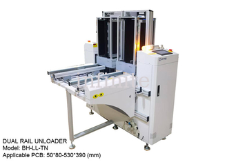 900mm Height Board Handling Equipment 530*390mm , SMT Dual Rail Unloader