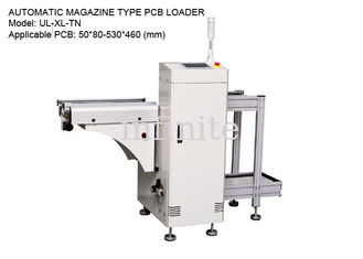 SMEMA PCB Magazine Unloader Machine 50*80mm - 530*460mm PCB Sizes