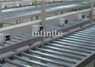 380V 50HZ Assembly Line Conveyor , Single-Phase Roller Conveyor Line