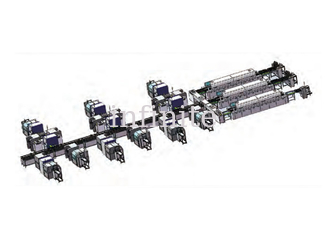 Multi-Wire SMT Assembly Line Three Reflows Mesh Belt Reflow Oven Wiring Scheme