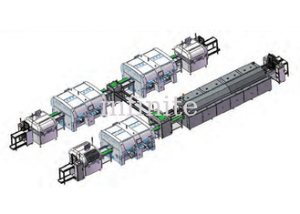 Three-to-One SMT Assembly Line Three-Wire Double-Track Reflow Oven Turntable Wiring