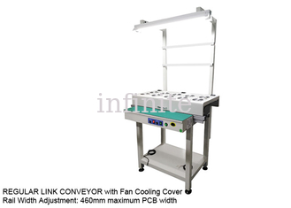Fan Cooling SMT Conveyor Modular Design 460mm Adjustable Rail Width