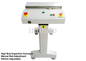 650mm PCB Link Conveyor 20M/min 0.5m To 0.6M With Manual Rail Width Adjustment