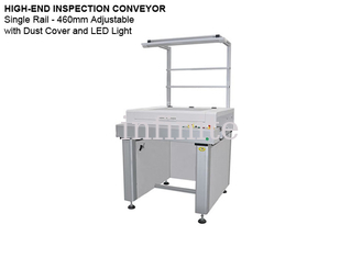 Single Rail 460mm PCB Conveyor System CE For Industrial Use