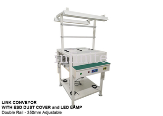 350mm Width SMT Conveyor PCB SMT Assembly Machine With ESD Dust Cover
