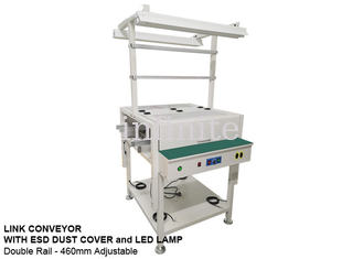 2m 2.5m SMT Conveyor , SMT Placement Machine Dual-Rail 460mm Adjustable Width