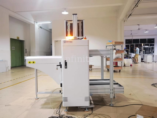 M Size Dual Rail SMT Line Loader , 50*80mm PCB Handling Equipment