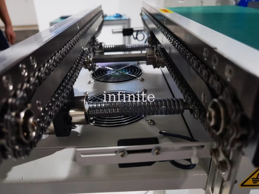 PLC Control SMT Conveyor ESD Rubber Customized PCB Assembly Equipment After Reflow Oven