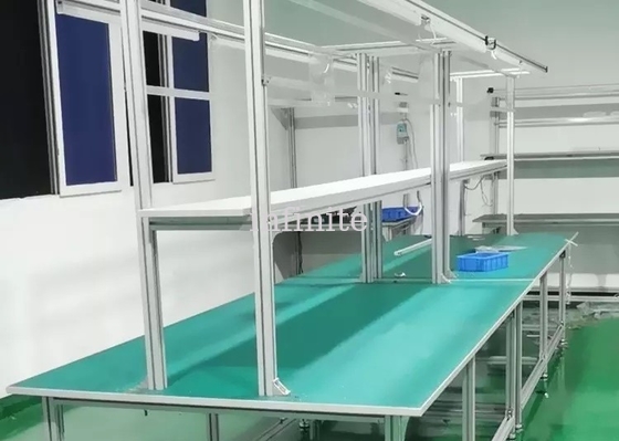 220V 50HZ Battery Assembly Line , PCB Conveyor Belt 20m/min