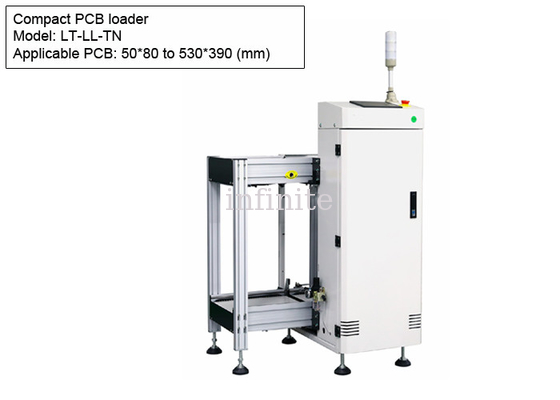 Compact PCB Loader Unloader SMT 530*390mm PCB Sizes With Durable Cable