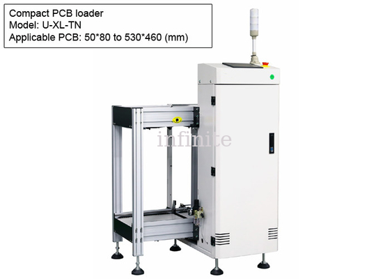 Compact 300VA PCB Loader 50*80mm With MCGS Touch Screen