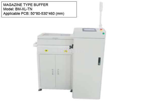 Touch Screen Magazine PCB Buffer Conveyor FIFO 50*80mm PCB Size