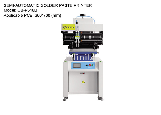 300*700mm PCB Solder Paste Printer Printing Machine 50/60HZ