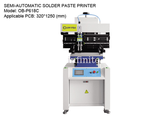 320*1250mm Solder Paste Screen Printing Machine Stencil Printer Semi Automatic