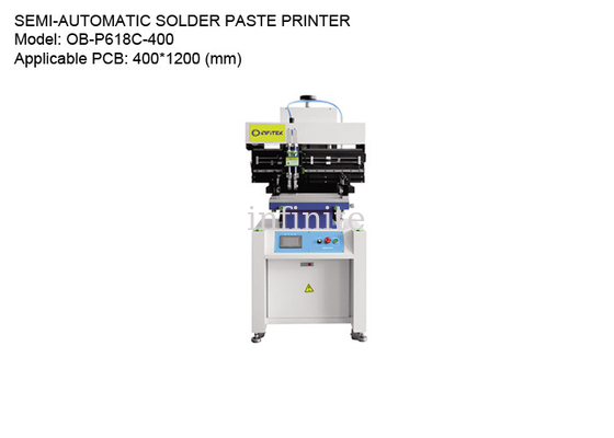 400*1200mm Automatic Solder Paste Printer Screen Printer 8000mm/Min