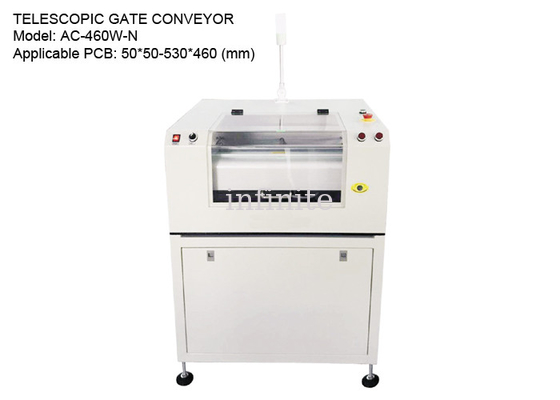 20m/min Telescopic Gate Conveyor For 50*50 - 530*460mm PCBs