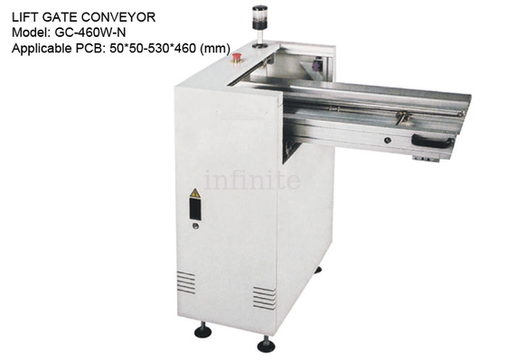SMT Line Lift Gate Conveyor SMEMA Compatible With Safety Sensor