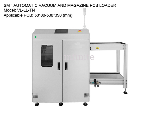 Automatic SMT Loader Machine 530*390mm 2 in 1 PCB Loader