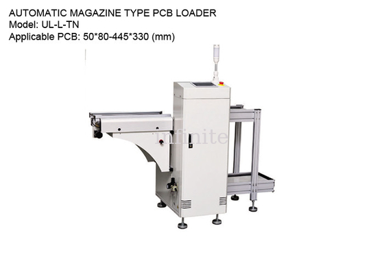 SMT PCB Magazine Unloader 50*80 - 445*330mm For L-Size PCBs