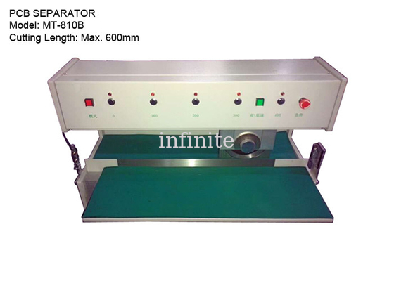 110/220V PCB Turn Conveyor Separator Machine 600mm Length 500mm/s