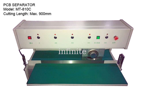 Adjustable Speed PCB Separator 900mm Max Cutting Length