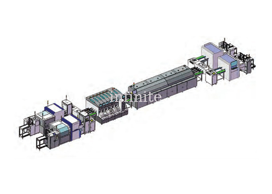Dual-Track SMT Production Line Complete High-Speed Wiring Scheme A