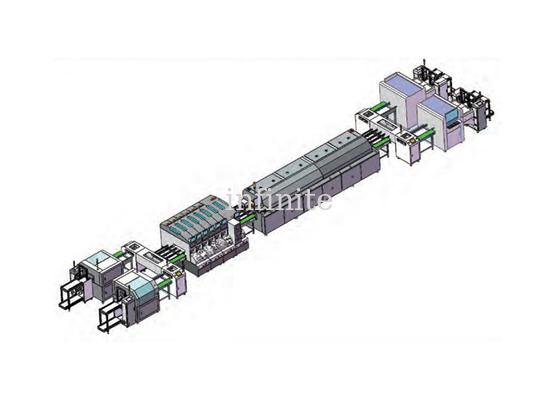 Dual-Track Infitek SMT Production Line , Pick And Place Machine Wiring Scheme