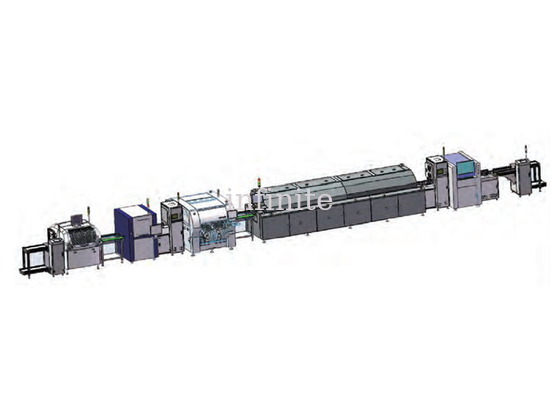 Monorail SMT Assembly Line SMT Production Line Equipment CE