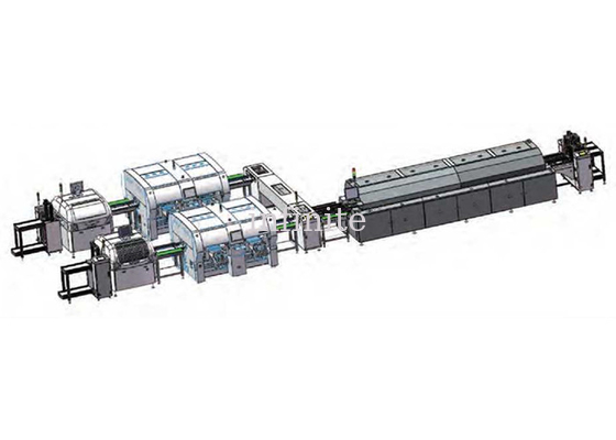 Two-Wire Entry SMT Assembly Line Dual-Track Reflow Oven Translation Wiring Scheme