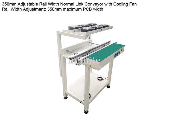 100VA SMT Conveyor 900mm Height Adjustable Rail Width 20M/Min