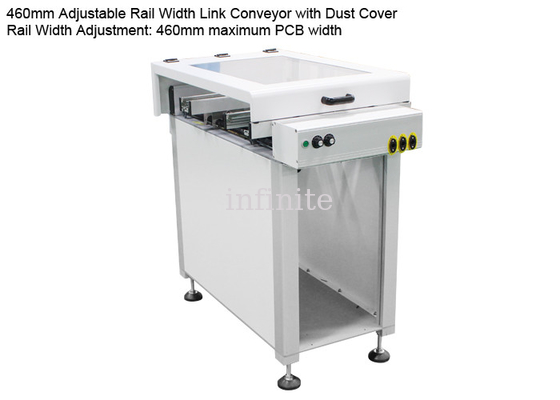 460mm Automatic SMT Conveyor SMEMA Interface With Dust Cover