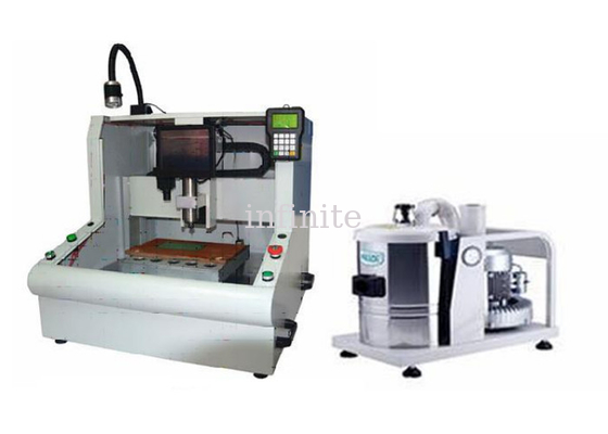 200mm/sec PCB Turn Conveyor 350*420mm Automatic PCB Cutting Machine With XYZ Axis Control