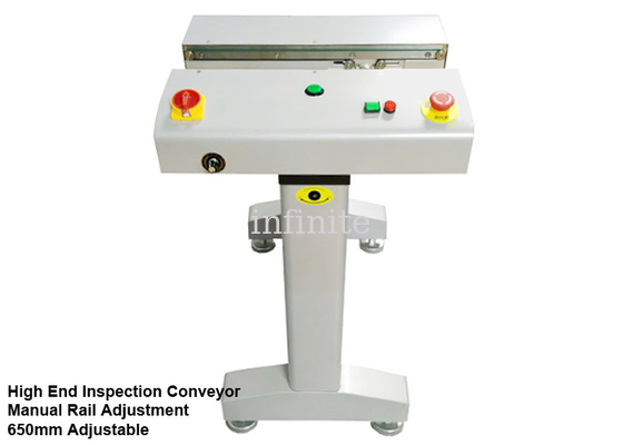 650mm PCB Link Conveyor 20M/min 0.5m To 0.6M With Manual Rail Width Adjustment