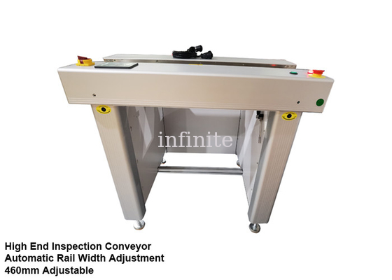 High-End PCB Conveyor 460mm Max PCB Width With Automatic Rail Width Adjustment