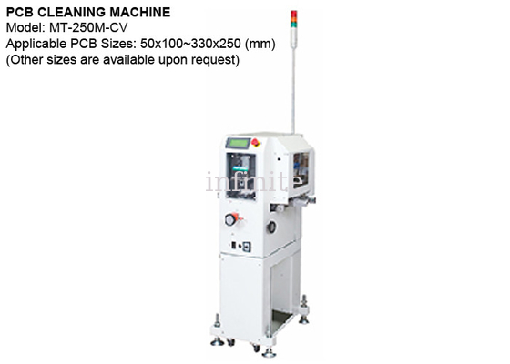 Online Vacuum PCB Cleaning Machine Equipment 900mm Height For 50x100 - 330x250mm PCB