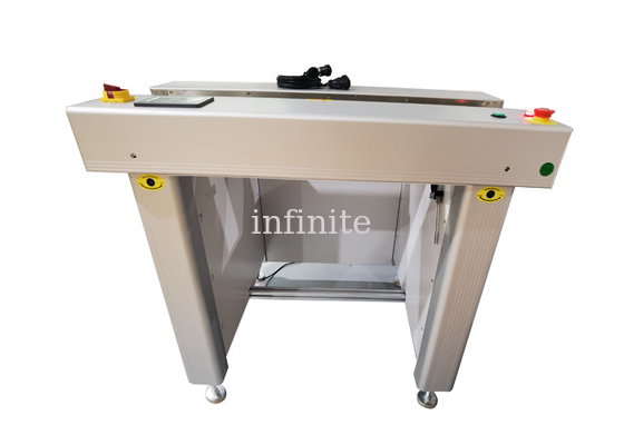0.8m To 1m PCB Inspection Conveyor Dual Rail High End With Dust Cover