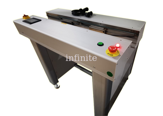 0.8m To 1m PCB Inspection Conveyor Dual Rail High End With Dust Cover