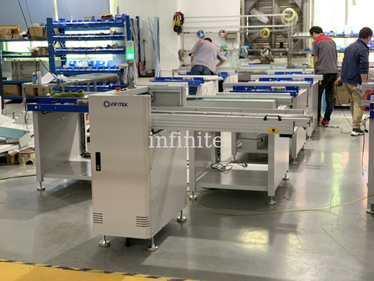 Manual Lift Gate Conveyor For SMT Production Line INFITEK