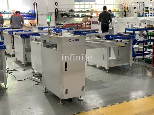 Manual Lift Gate Conveyor For SMT Production Line INFITEK