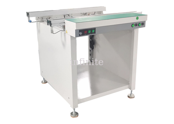 Double Rail Link Pcb Handling Conveyors Manual And Automatic Width Adjustment